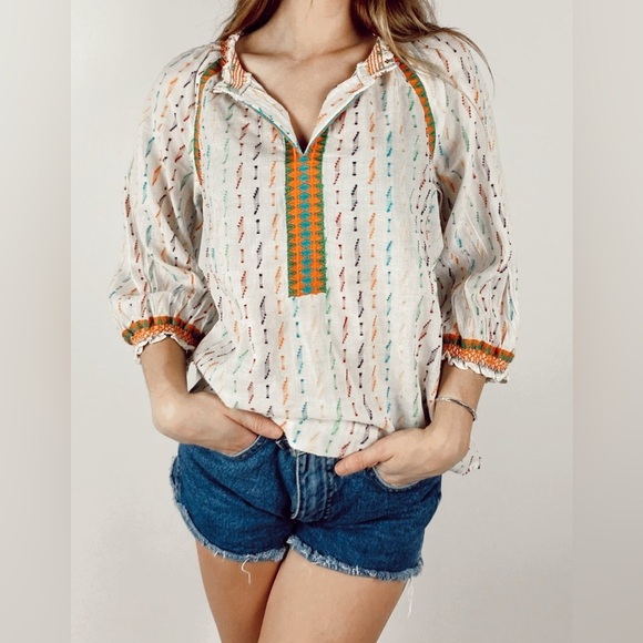 Ivy Jane ‘Color my world’ top, size small - Picture 1 of 8